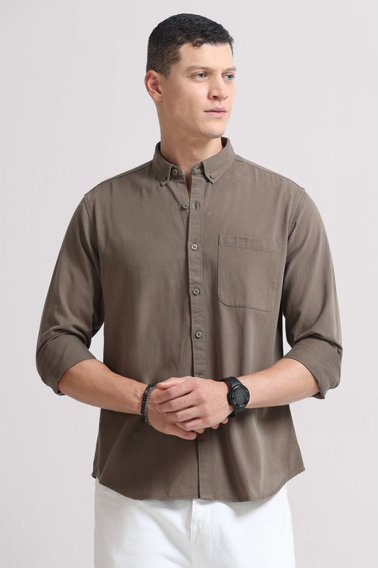 Everyday Essential Solid Shirt Olive