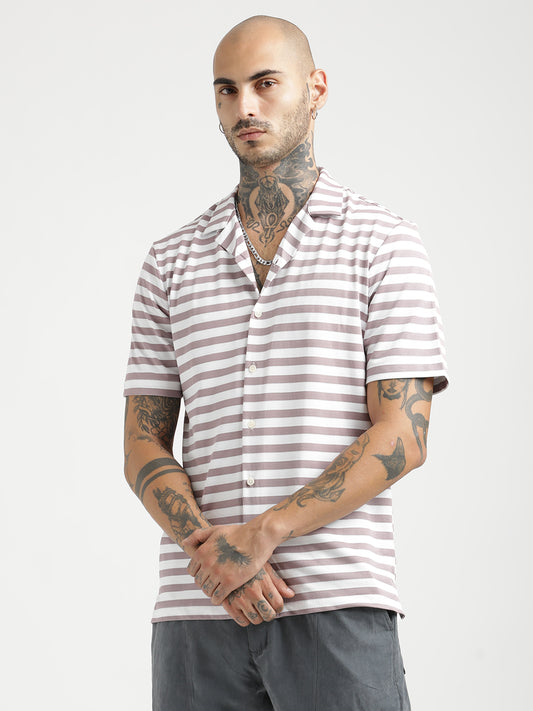 Relaxed Knit Shirt Pink