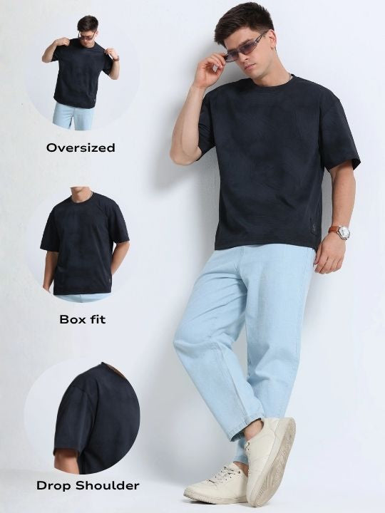 Relaxed Fit Oversized T-Shirt Black