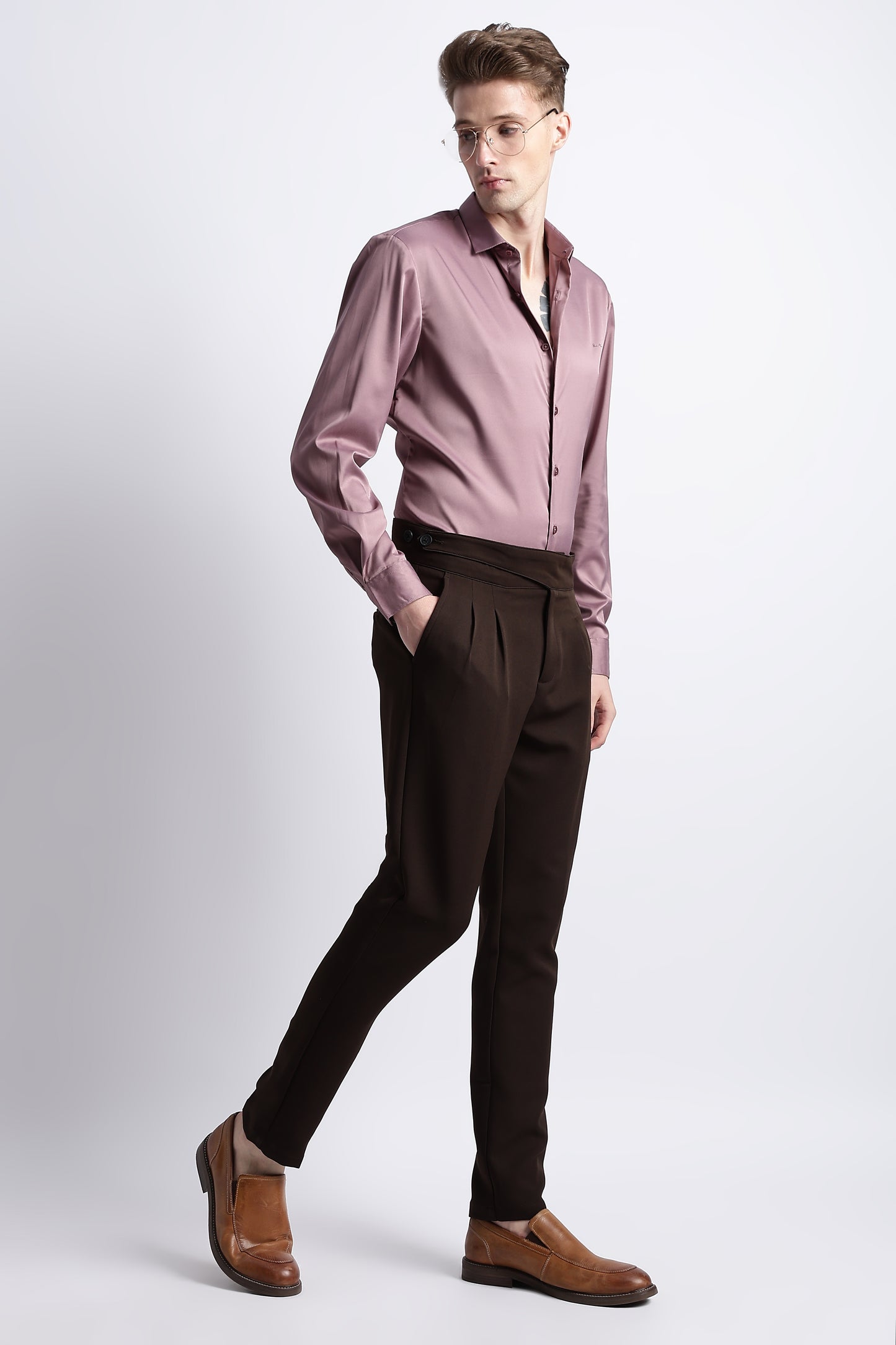 The Modern Gurkha Trousers Dk Brown