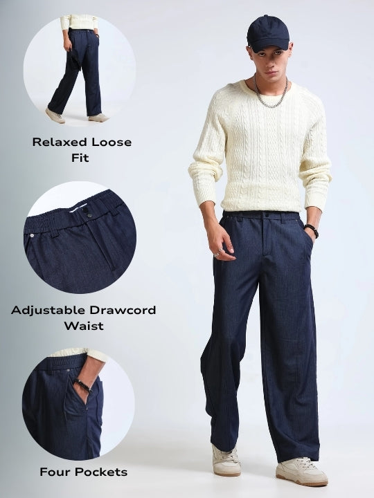 Men's Everyday Drawcord Pants Indigo