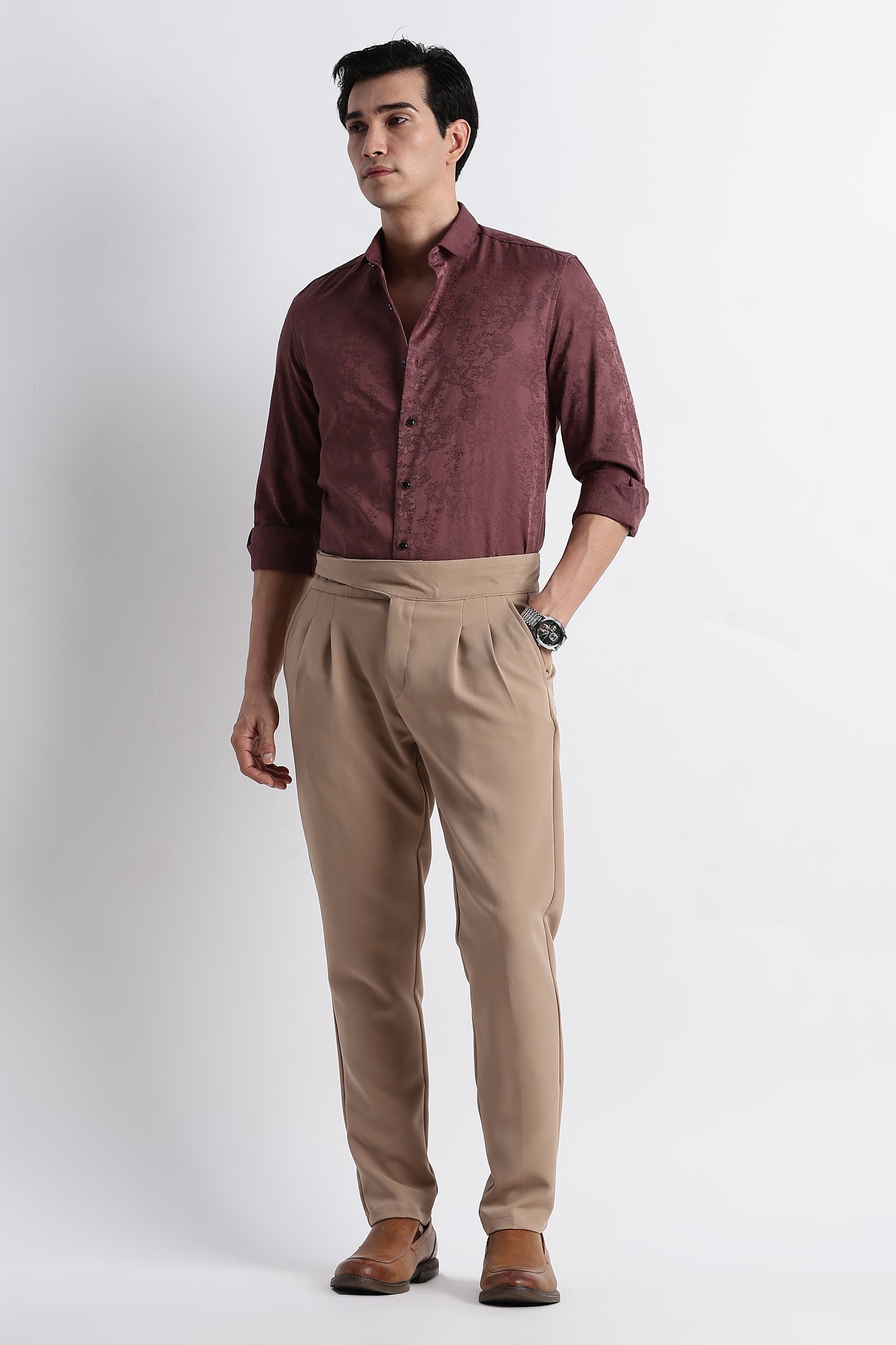 The Modern Gurkha Trousers Beige