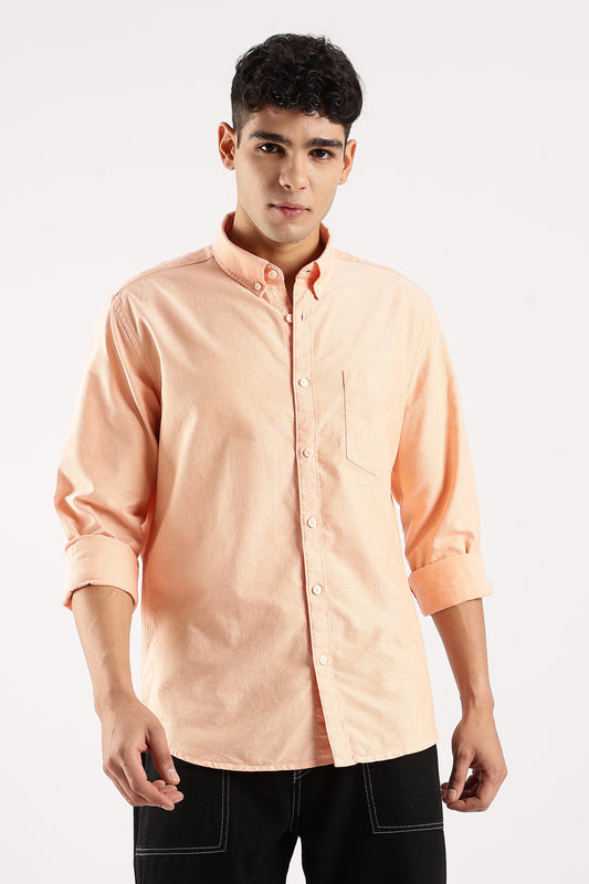 Soft Casual Shirt Orange