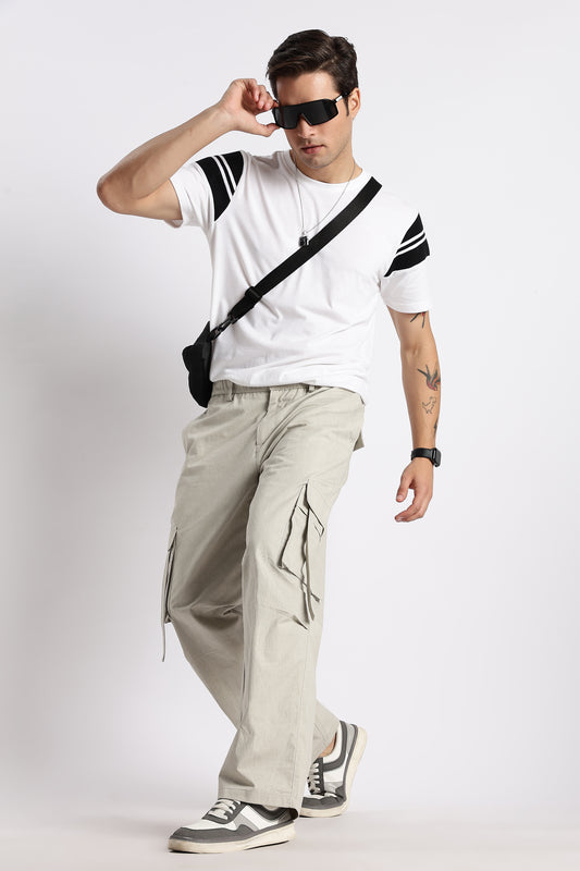 Urban Multi-Pocket Utility Bottoms Steel Grey