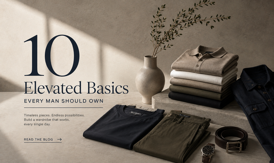 10 Elevated Basics Every Man Should Own | Blue Monkey Essentials