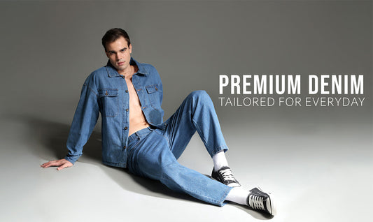 Denim on Denim for Men: How to Style Co-ord Sets and Double Denim | Blu Mnky