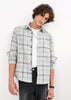 Check Shirt in Lt Grey