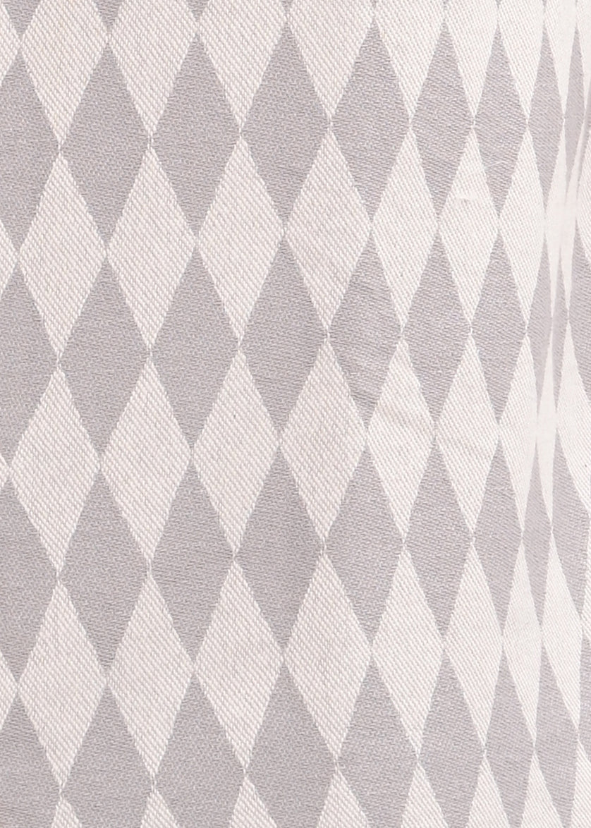 Diamond Self-Jacquard Shirt Grey