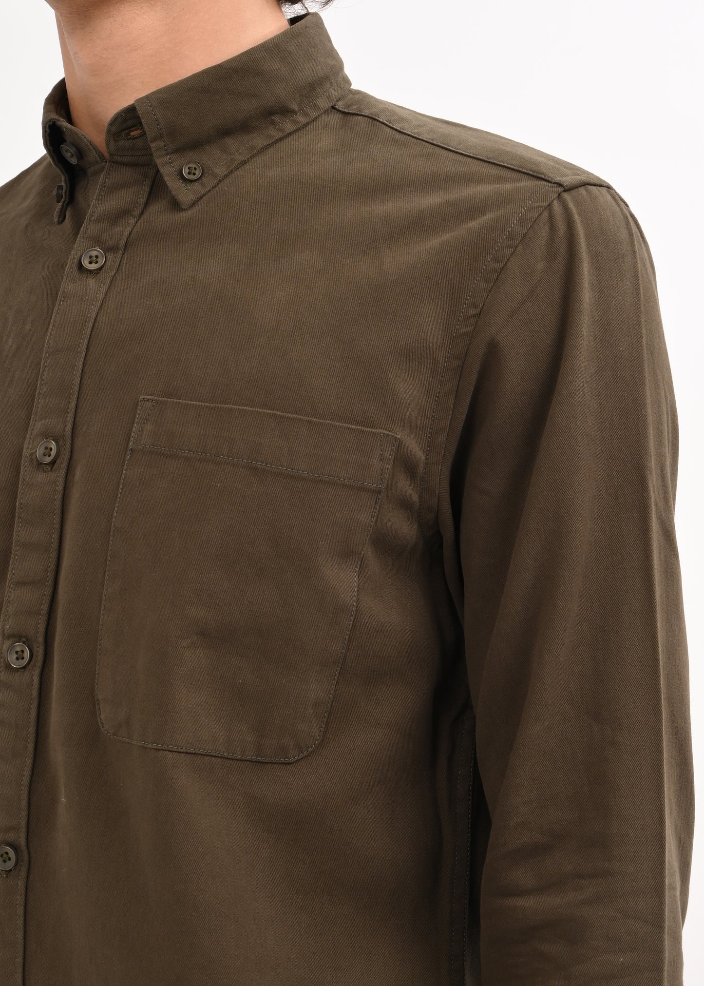 Everyday Essential Solid Shirt Olive