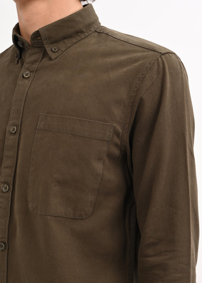 Everyday Essential Solid Shirt Olive