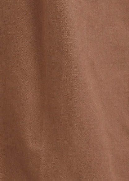 Everyday Essential Solid Shirt Brown