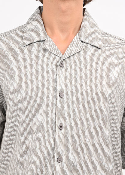 Signature Holiday Shirt Lt Grey