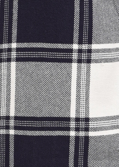 Classic Checked Shirt Navy