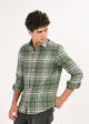 Classic Bold Check Shirt Green