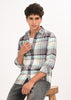 Multi-Colored Classic Check Shirt Sky Blue