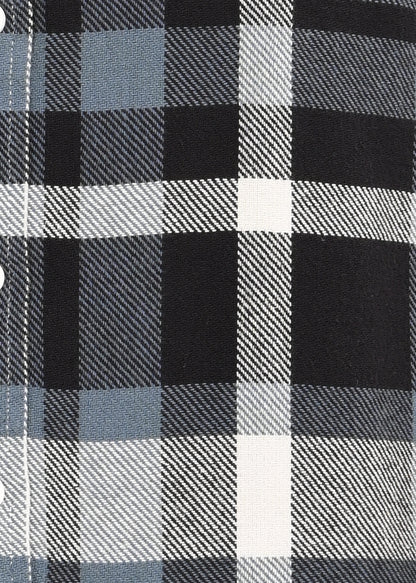 Classic Checked Shirt Blue