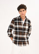Classic Checked Shirt Brown