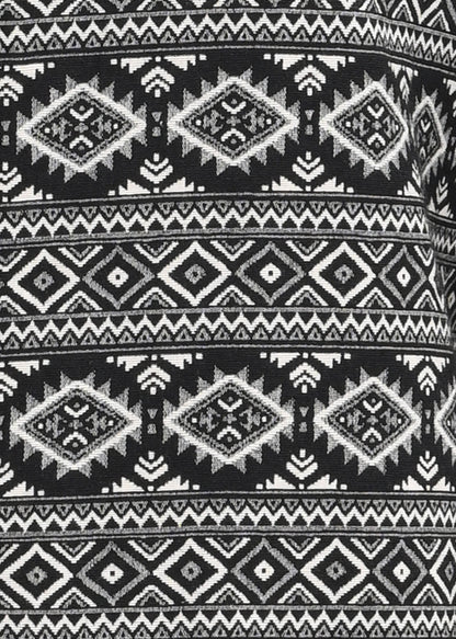 Textured Jacquard Shirt Black