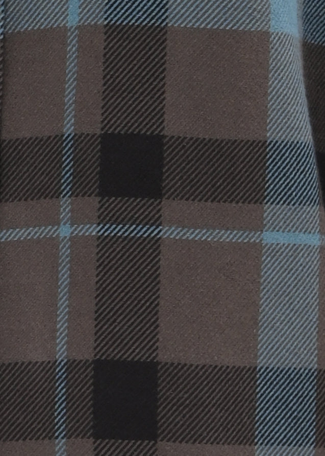 Multi-Colored Classic Check Shirt Blue