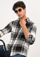 Classic Checked Shirt Black