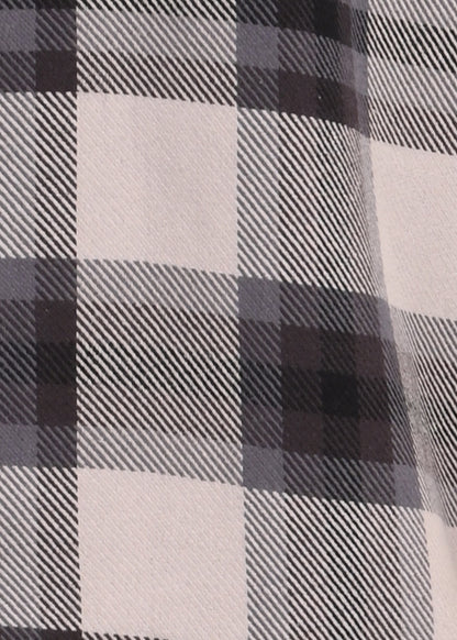 Multi-Colored Classic Check Shirt Grey