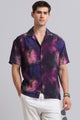 Oversized Resort Shirt Purple