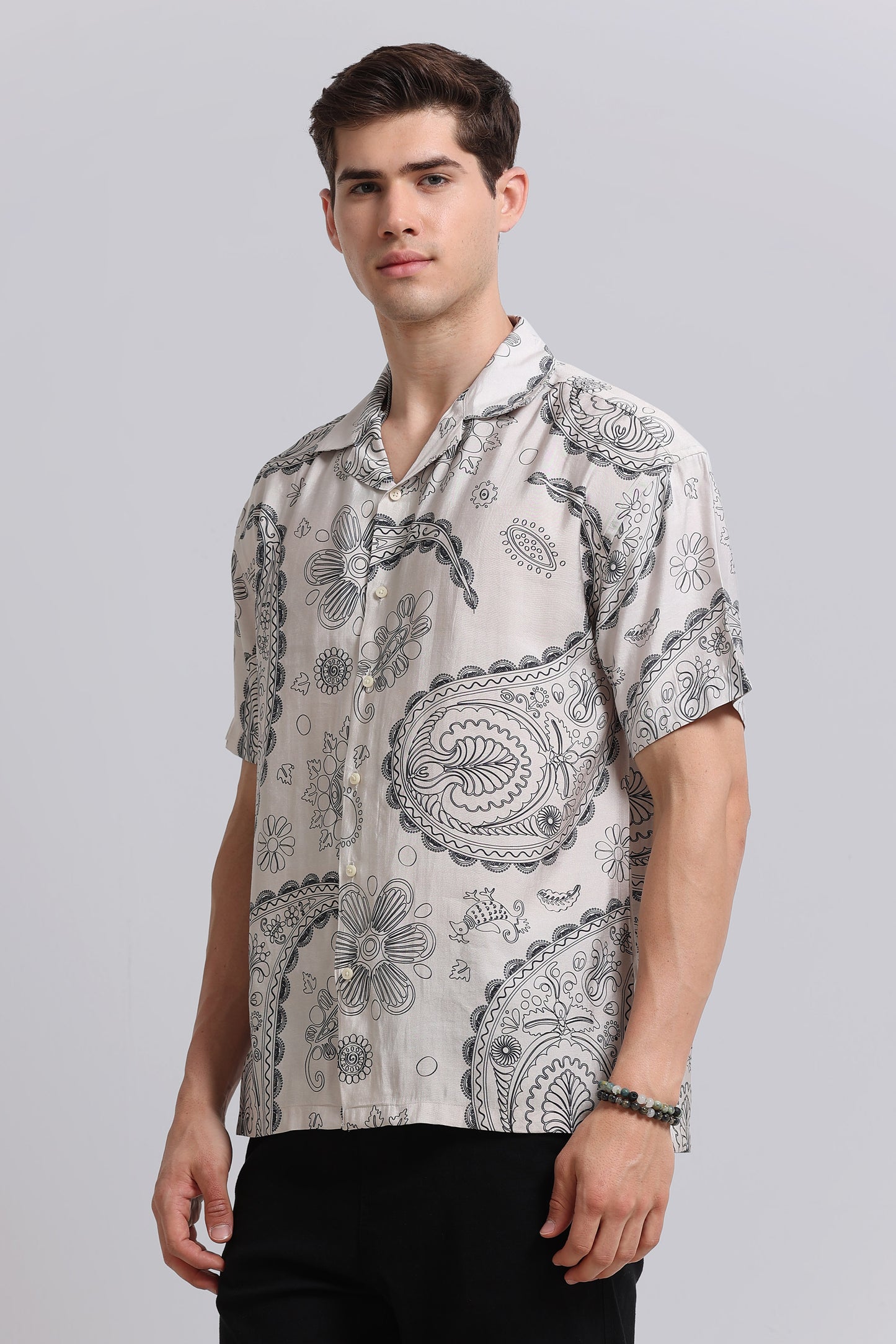 Oversized Resort Shirt Off White