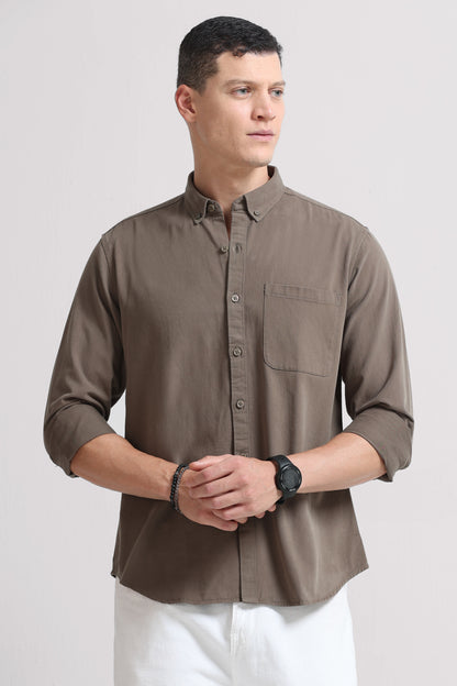 Everyday Essential Solid Shirt Olive