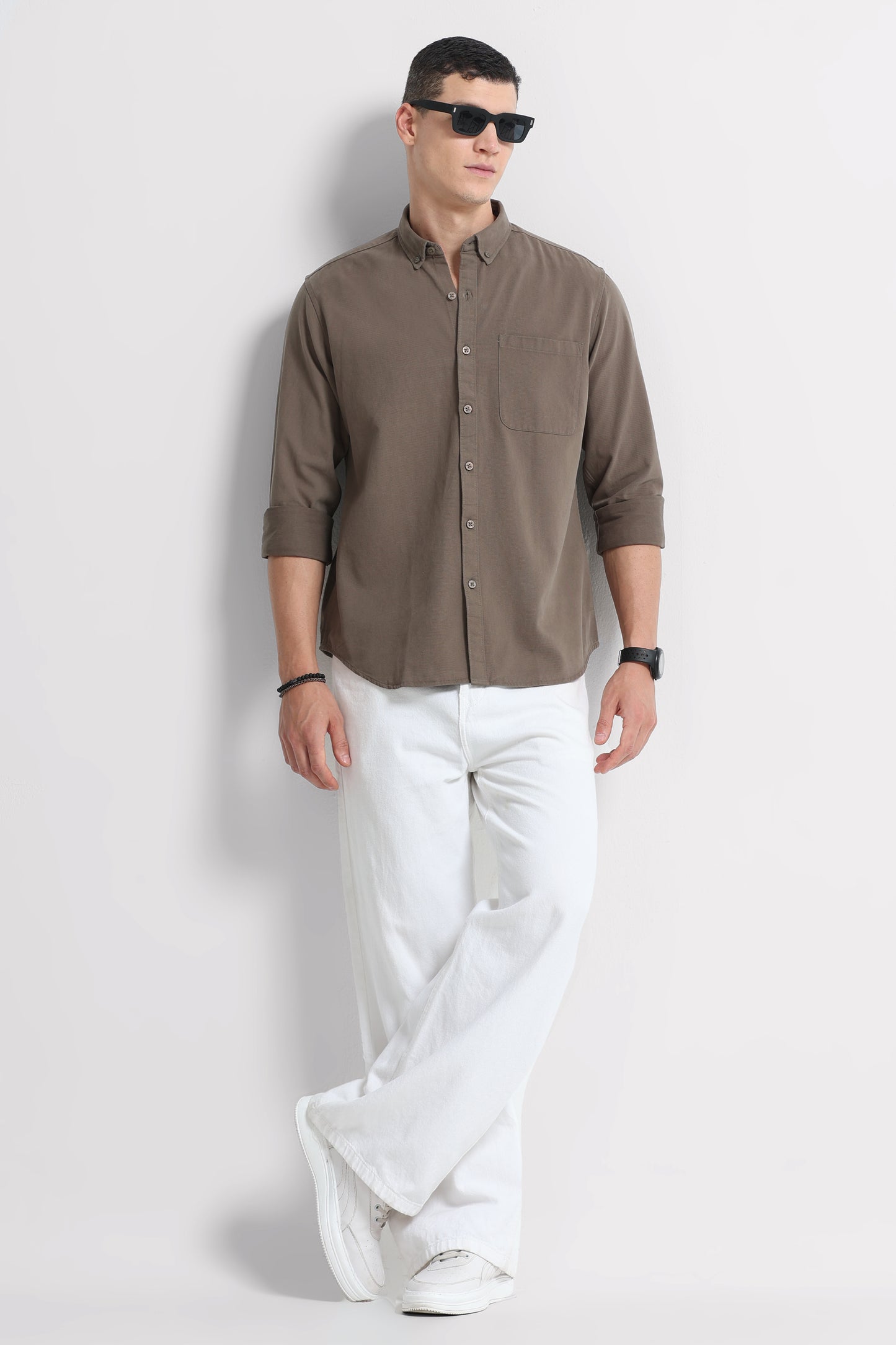 Everyday Essential Solid Shirt Olive