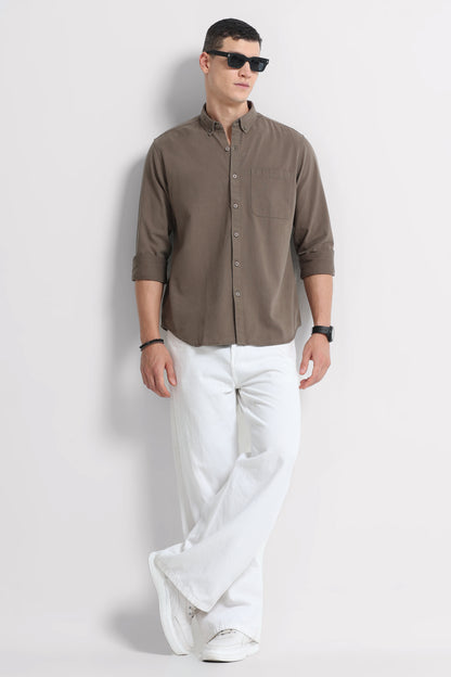 Everyday Essential Solid Shirt Olive