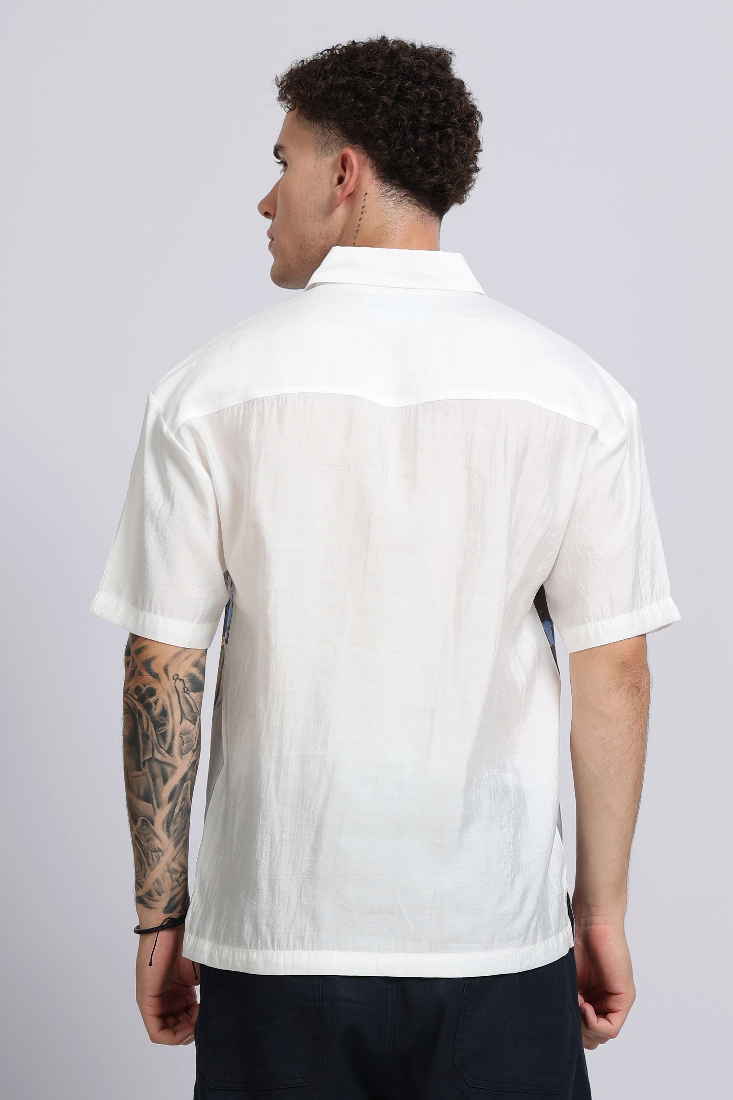 "Brand Ambassador" Oversized Print Shirt