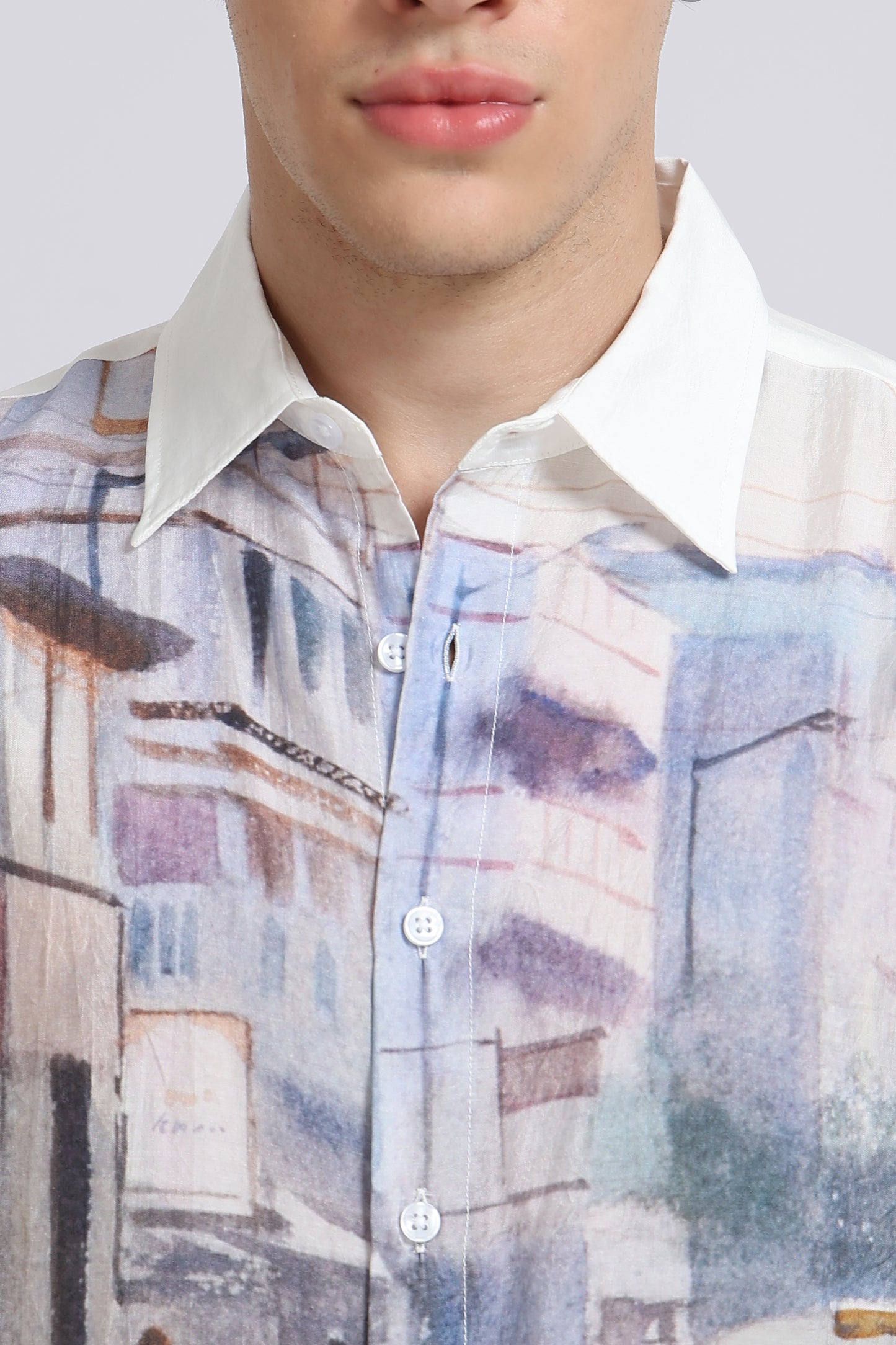 "Brand Ambassador" Oversized Print Shirt