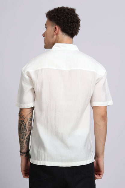 "Goa Series" Oversized Print Shirt