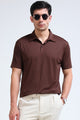 Brown Polo T-Shirt - Slim Fit