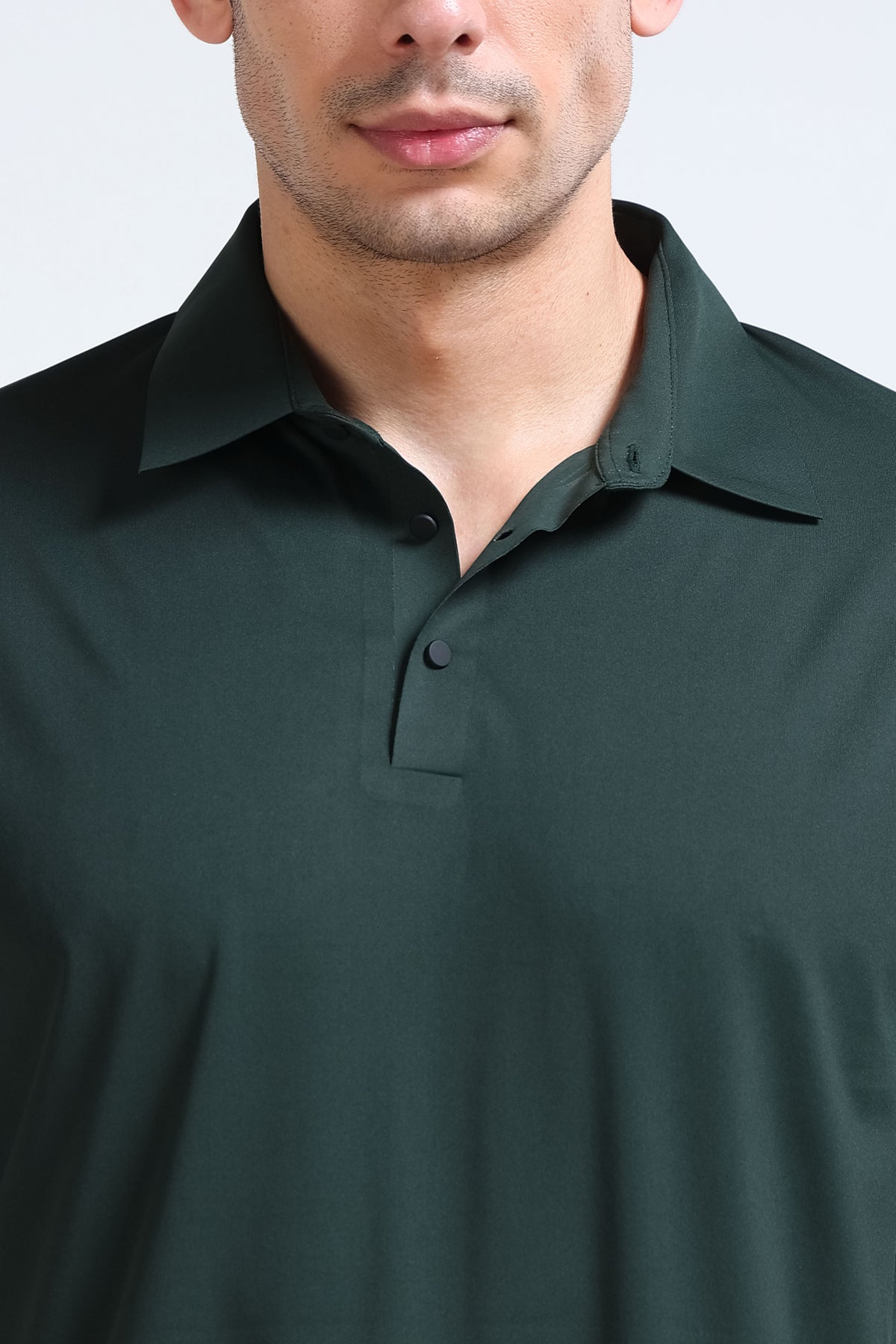 Green Polo T-Shirt - Slim Fit