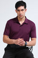 Purple Polo T-Shirt - Slim Fit