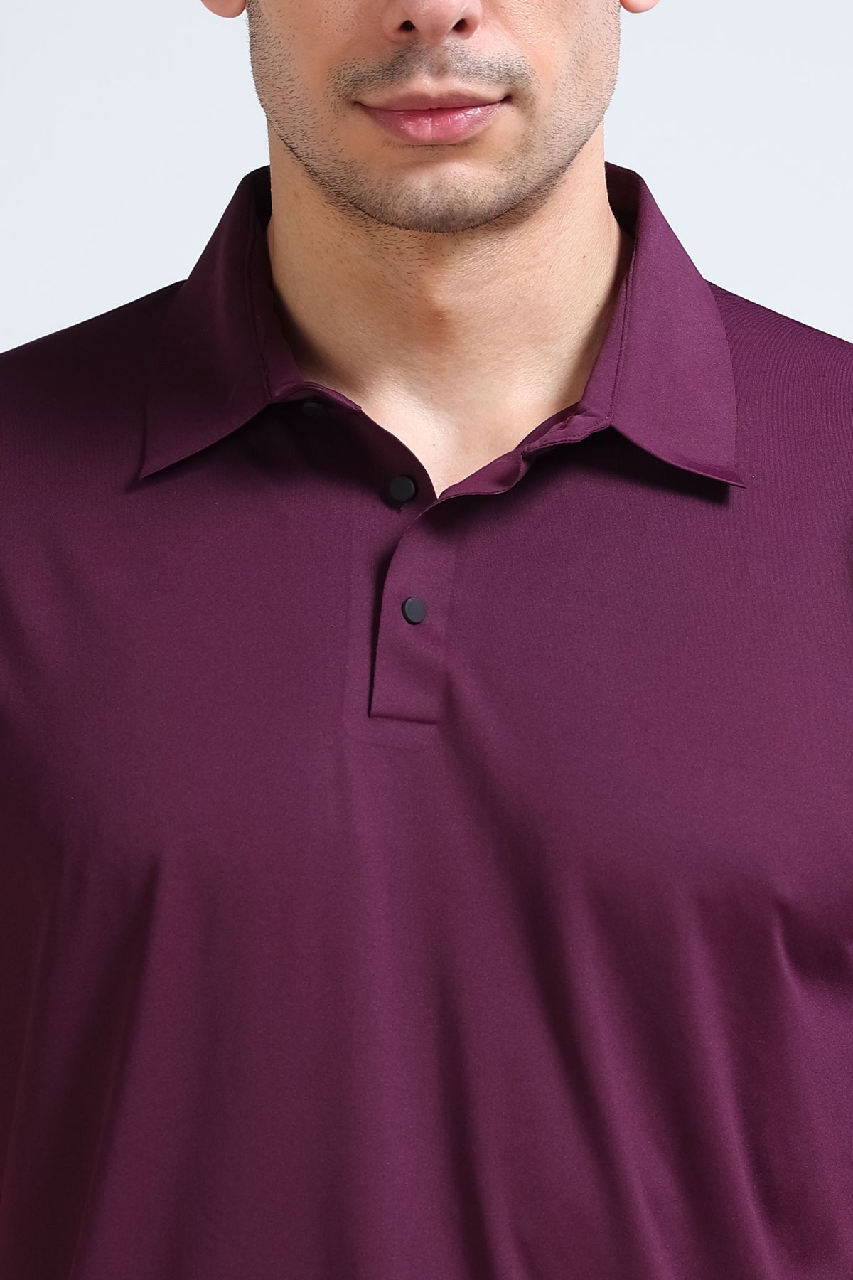 Purple Polo T-Shirt - Slim Fit