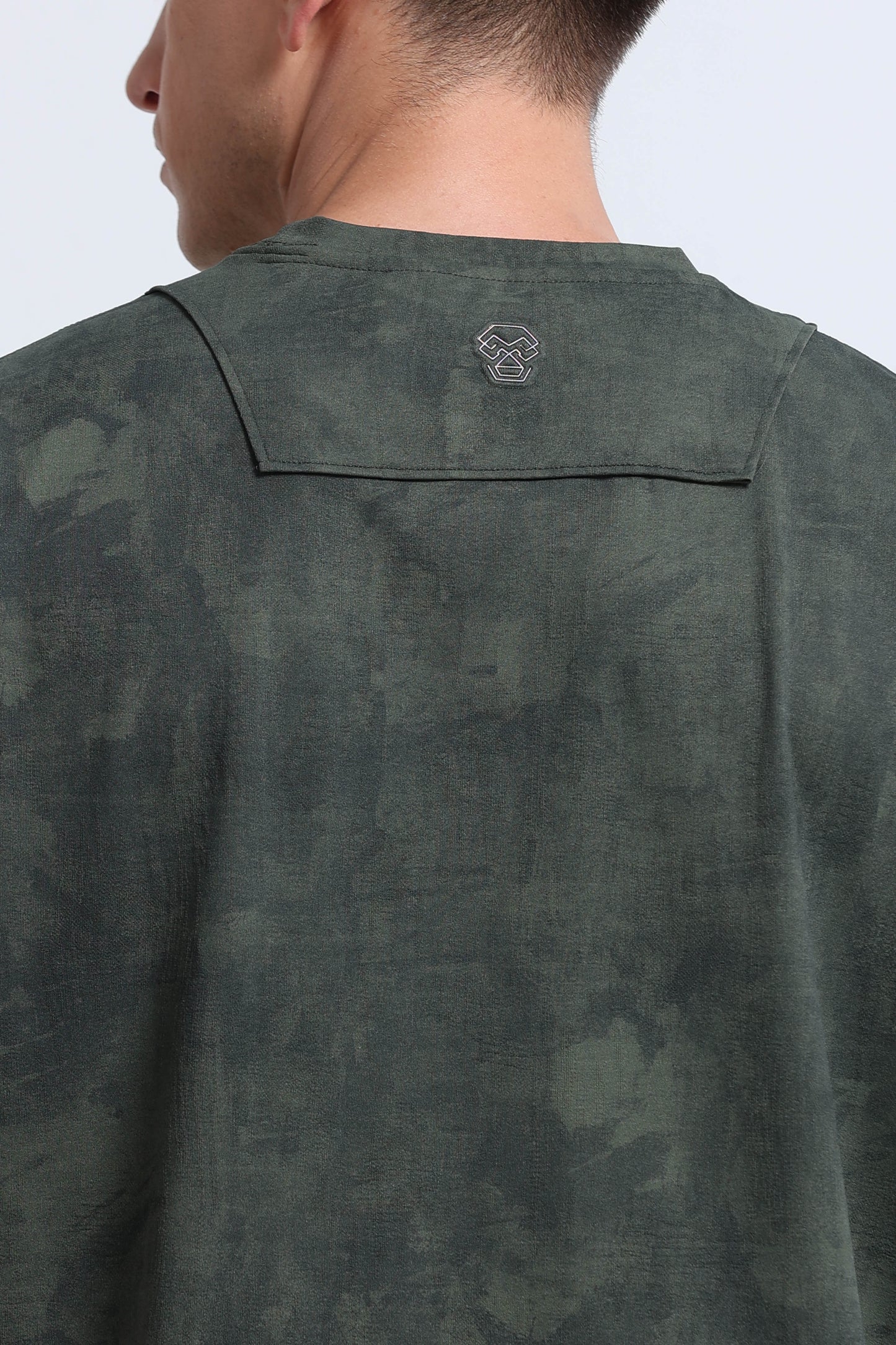 Boxy Fit Oversized Streetwear T-Shirt Green