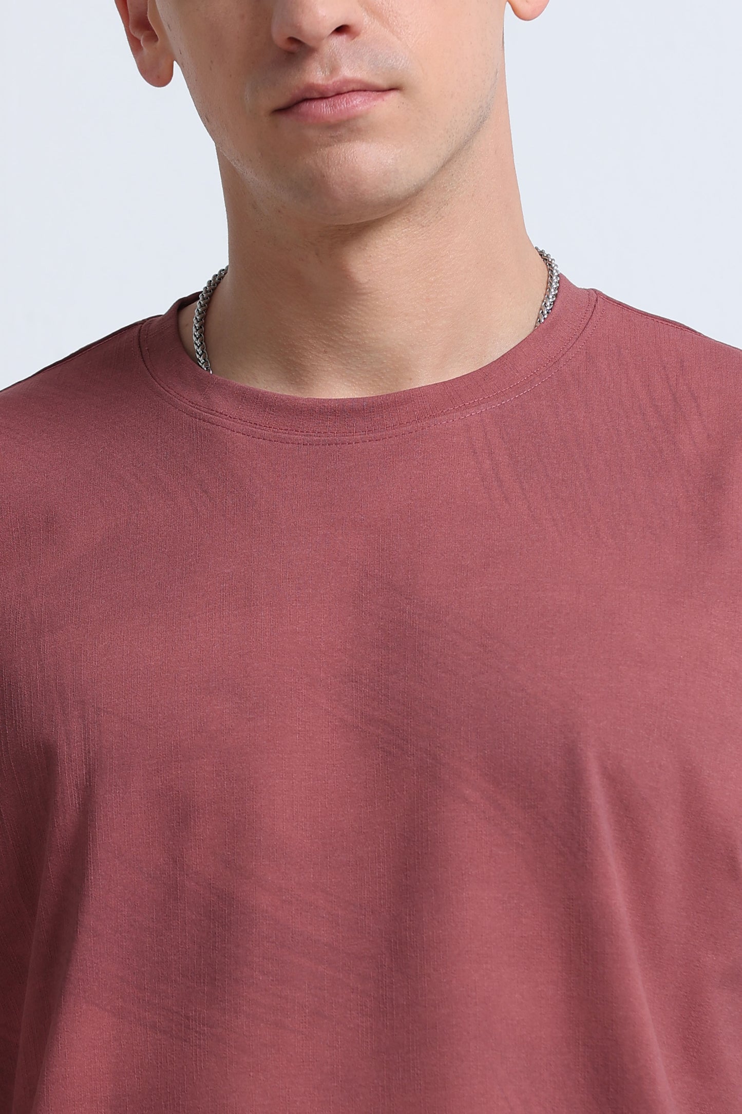 Relaxed Fit Oversized T-Shirt Dusty Pink