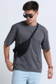 Relaxed Fit Oversized T-Shirt Dk Grey