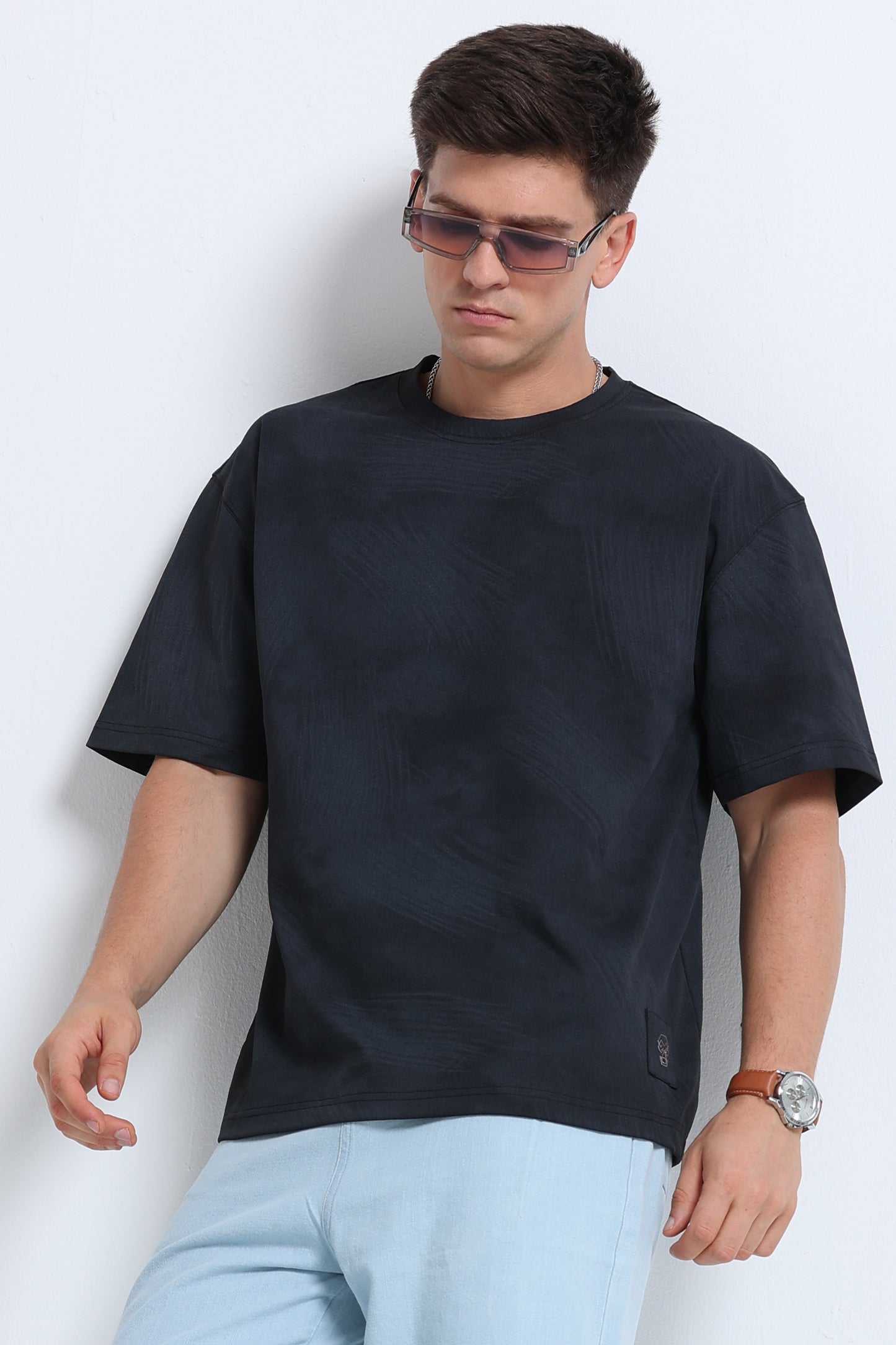 Relaxed Fit Oversized T-Shirt Black