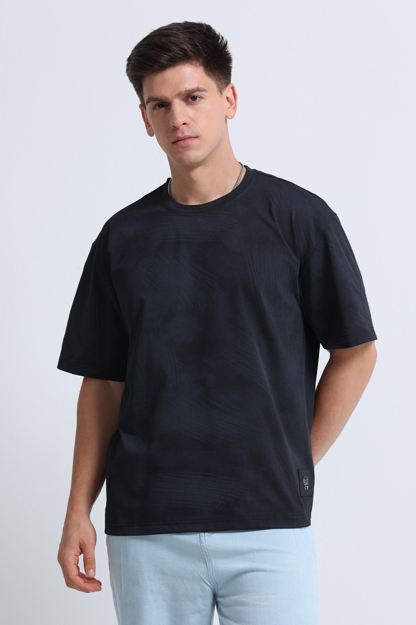 Relaxed Fit Oversized T-Shirt Black