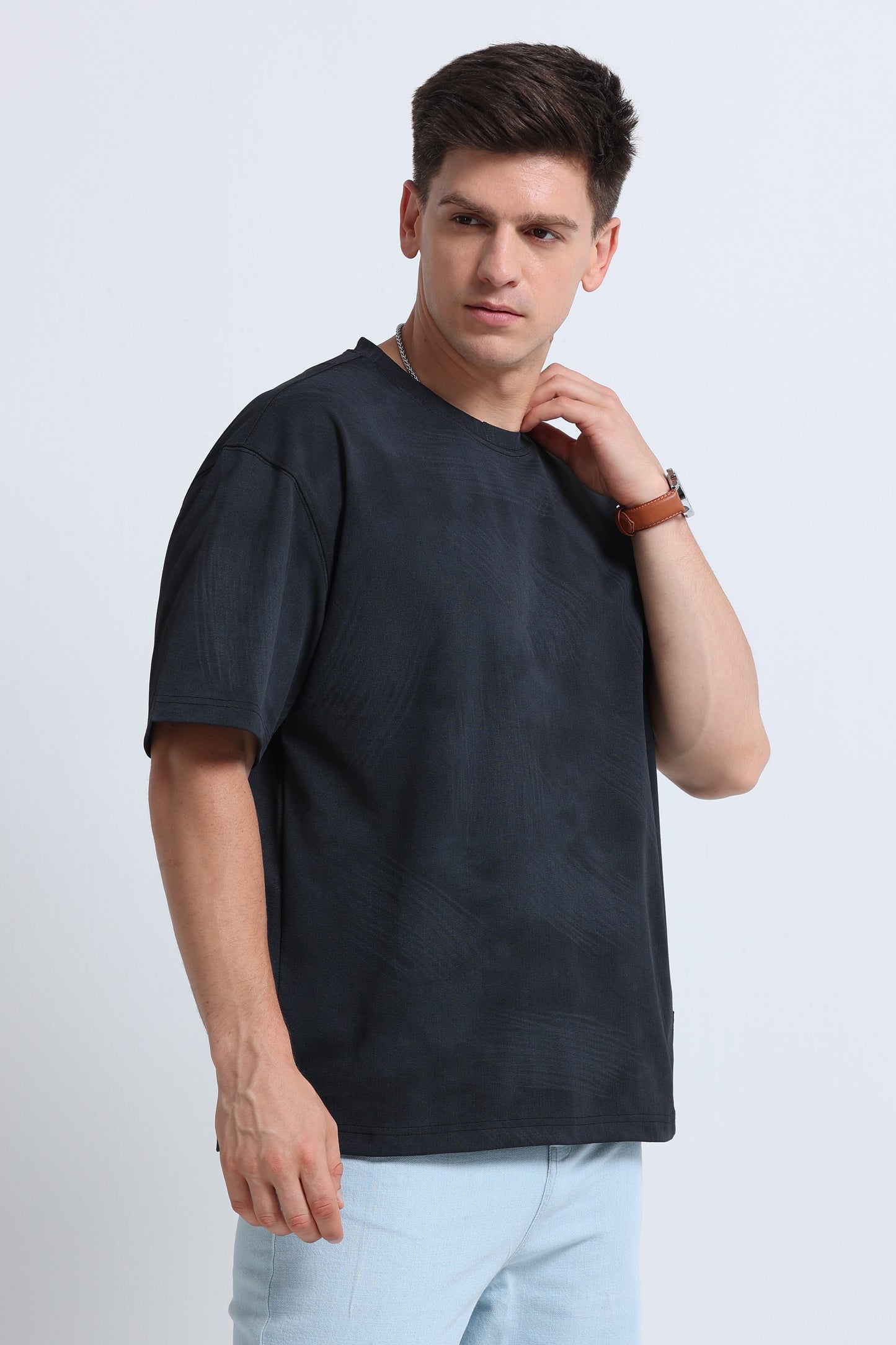 Relaxed Fit Oversized T-Shirt Black