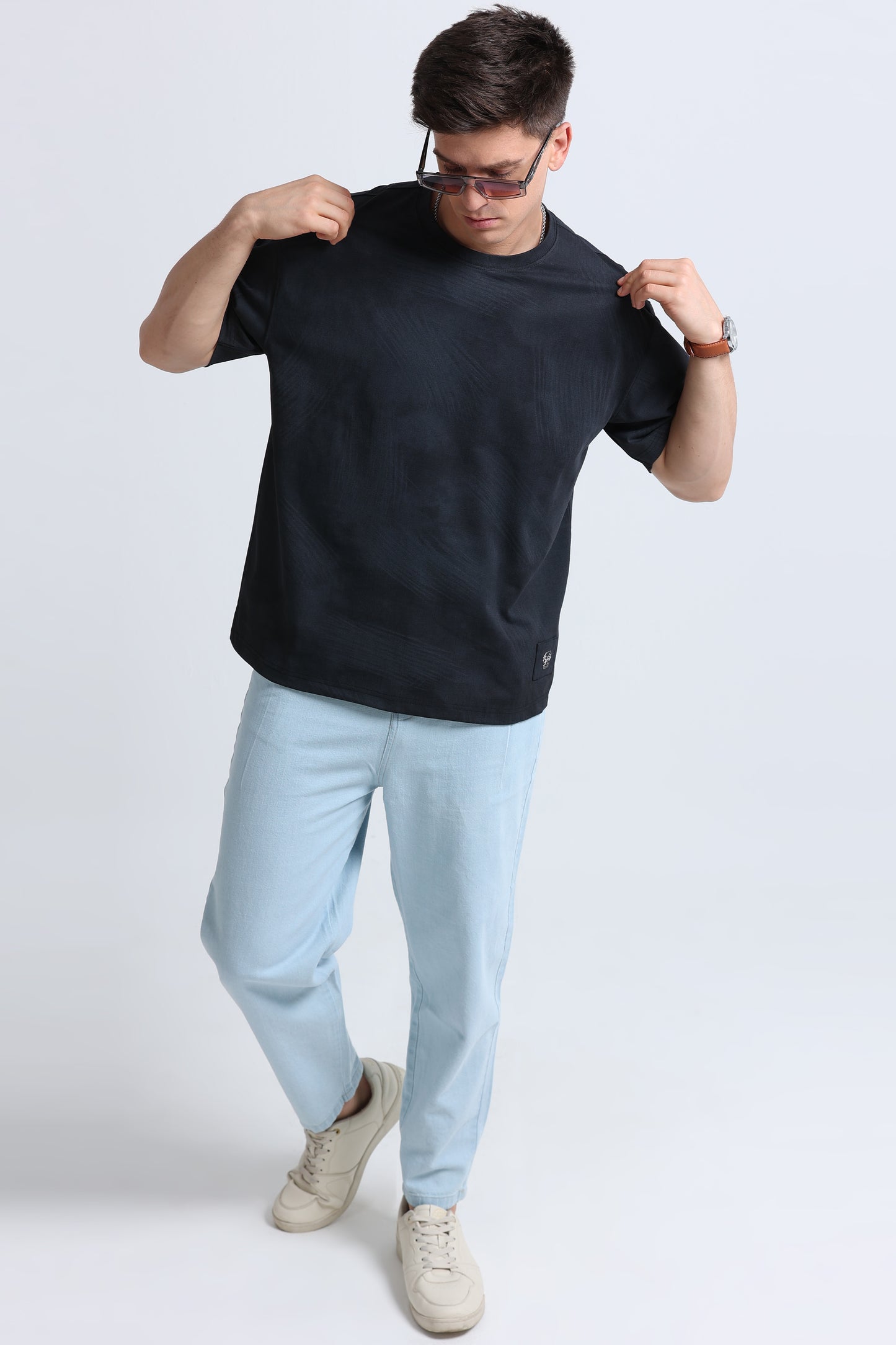 Relaxed Fit Oversized T-Shirt Black