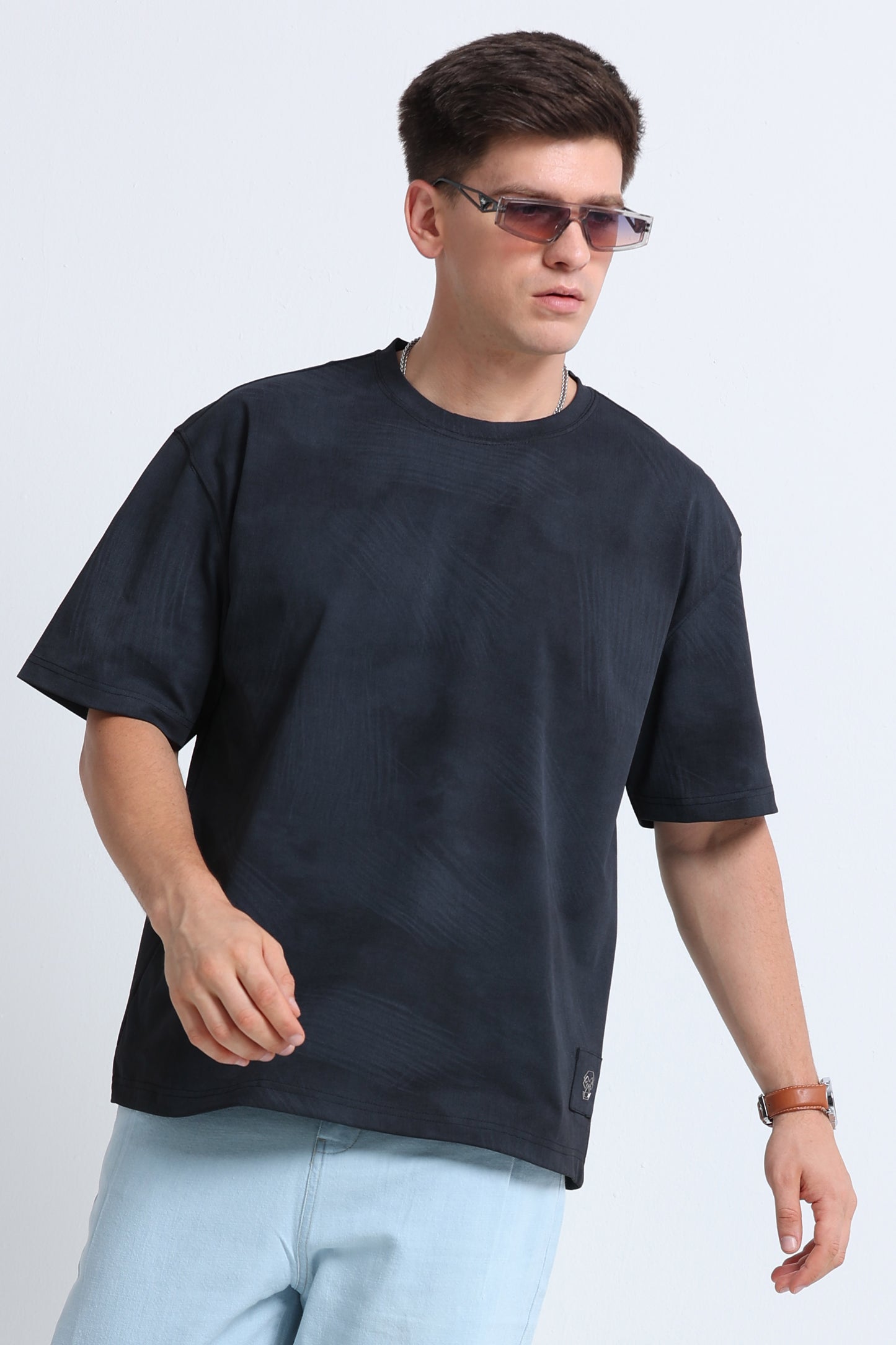 Relaxed Fit Oversized T-Shirt Black