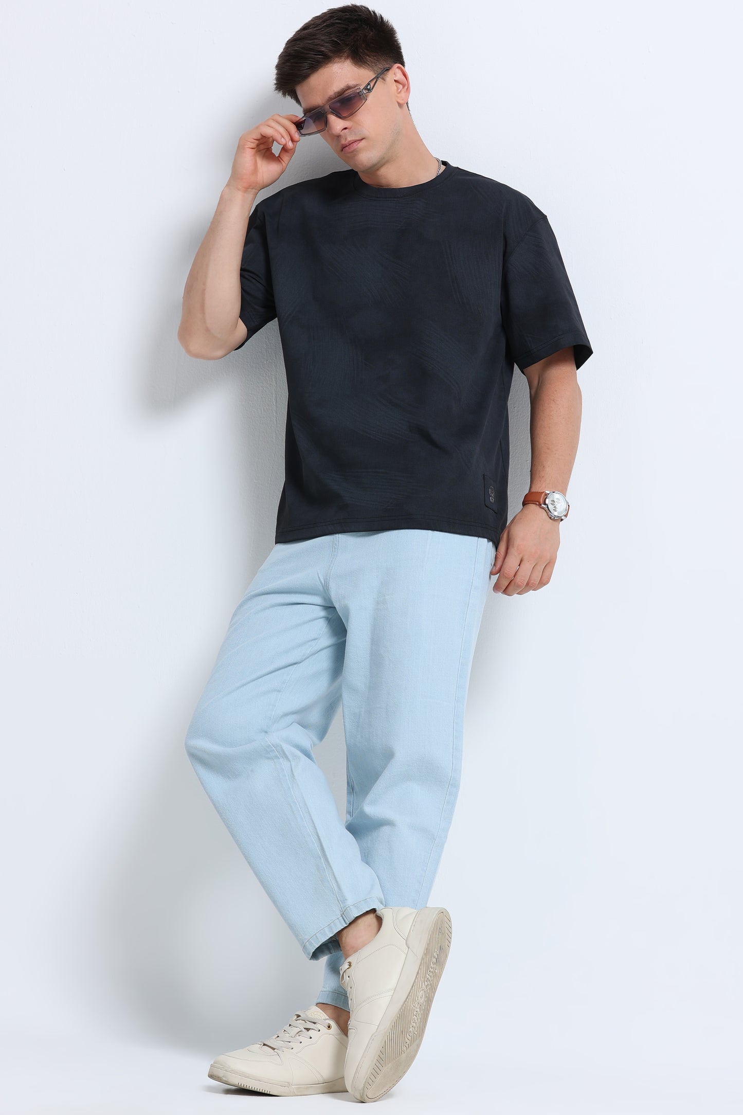 Relaxed Fit Oversized T-Shirt Black