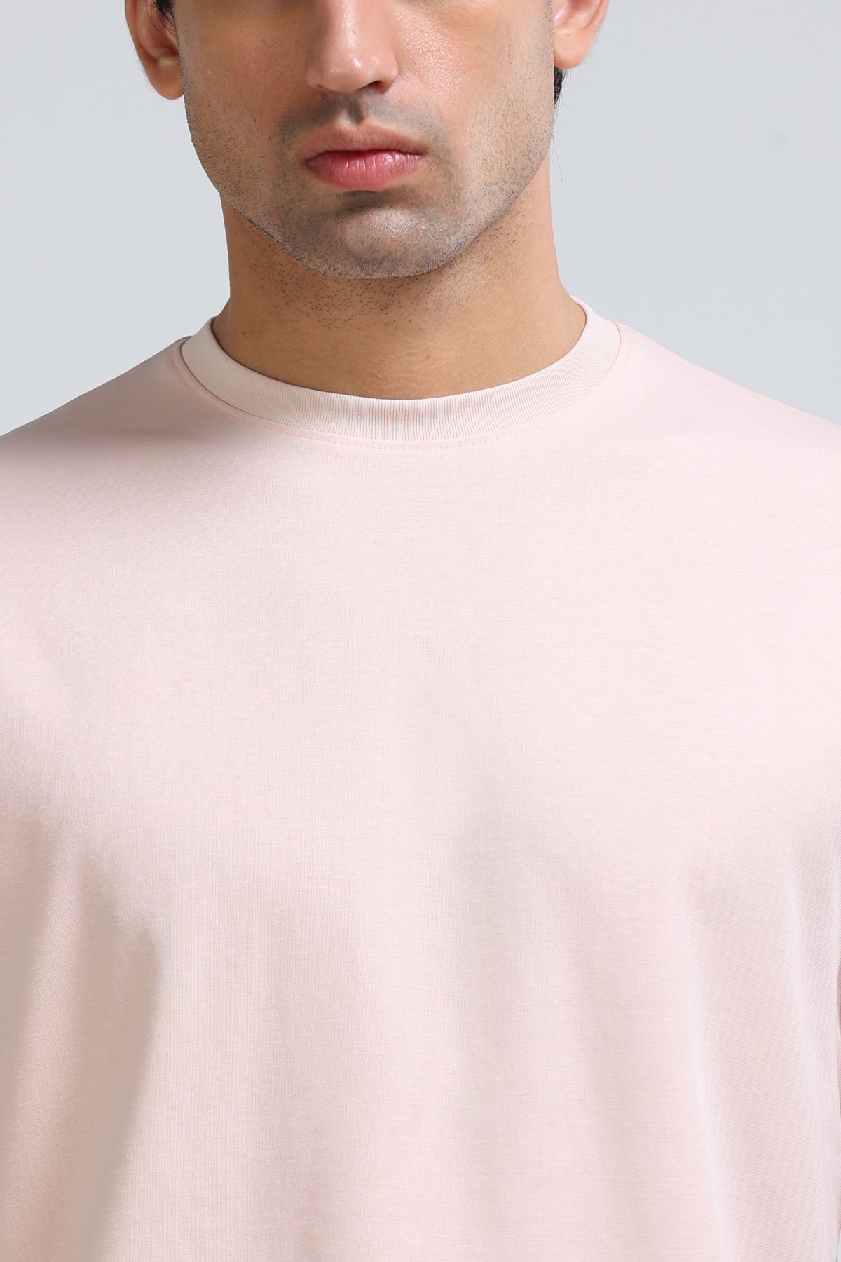 Men's Colour Changing Regular Fit T-Shirt Peach