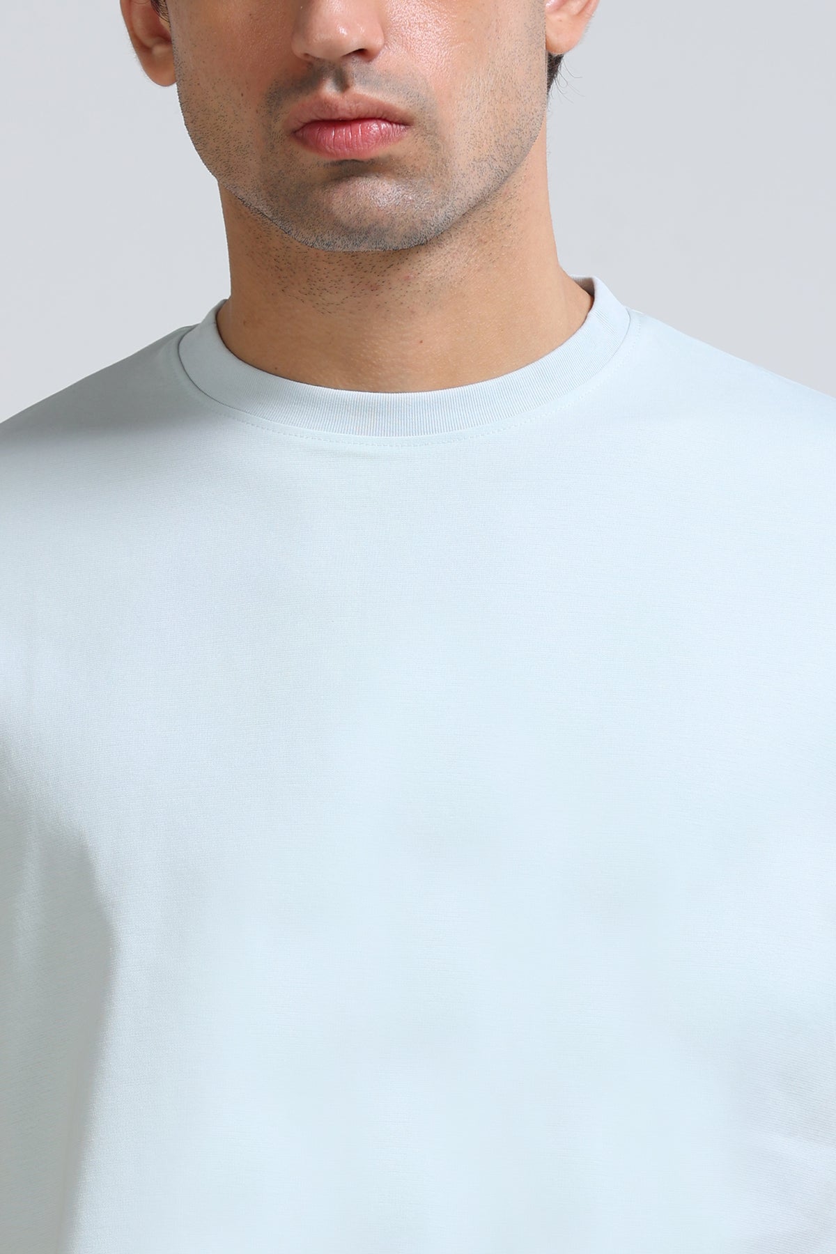 Men's Colour Changing Regular Fit T-Shirt Sky Blue