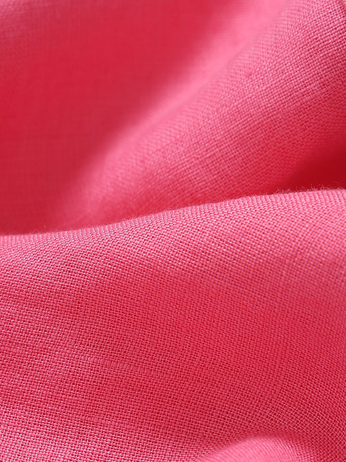 Classic Slim Fit Pure Linen Shirt Pink