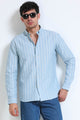Light Blue Striped Shirt - Slim Fit